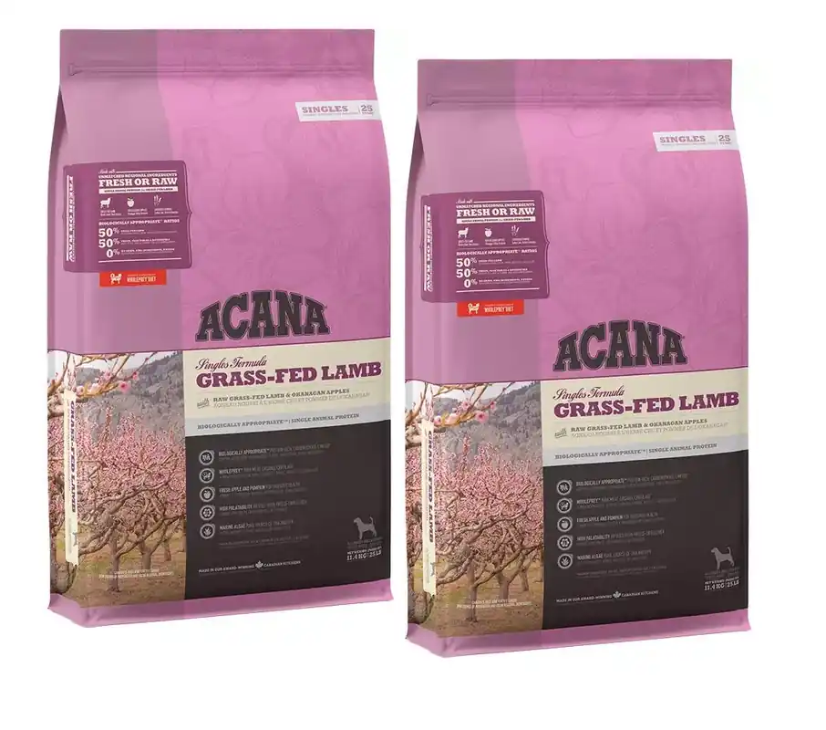 Szuper akció Acana Singles Grass-Fed Lamb 2x11,4kg