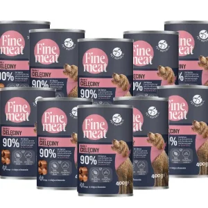 Rendeld meg most PetRepublic Fine Meat borjúhúsos tál 10x400g kutyáknak
