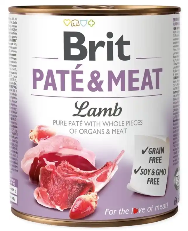 BRIT PATE & MEAT BÁRÁNY 6x800g Biztonságos fizetés