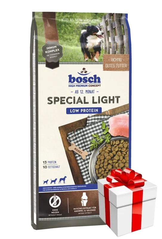 Szezonális akció BOSCH Special Light 12,5kg + MEGLEPETÉS A KUTYÁDNAK