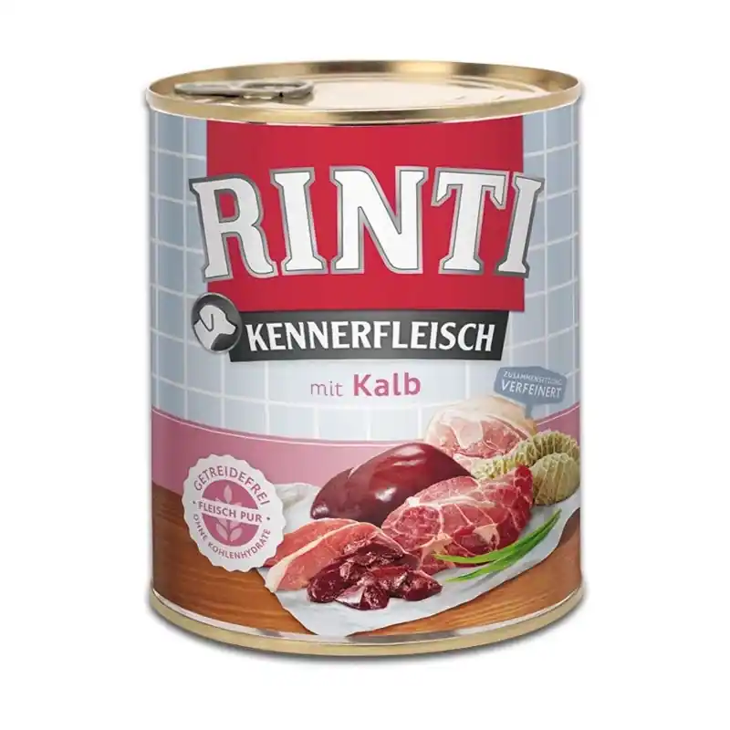 Rendeld meg most Rinti Kennerfleisch nedves kutyaeledel - borjúhús 800g