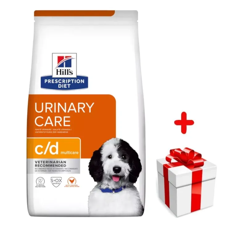 Népszerű Hill‘s PD Prescription Diet Canine c/d Urinary Care 12kg + MEGLEPETÉS A KUTYÁDNAK