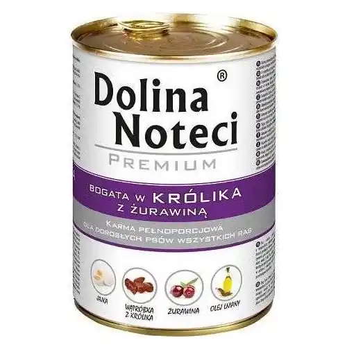 Végkiárusítás Dolina Noteci Prémium nyúl áfonyával 6x400g