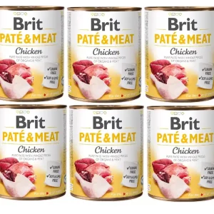 Brit pástétom és hús csirkével 6x800g Árengedmény