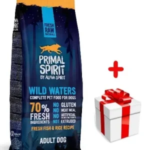 Árengedmény PRIMAL SPIRIT 70% Wild Waters 12kg + MEGLEPETÉS A KUTYÁDNAK
