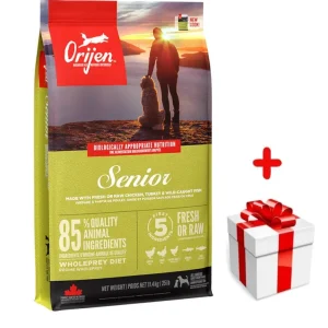 Orijen Senior 11.4kg + MEGLEPETÉS A KUTYÁDNAK Korlátozott ajánlat
