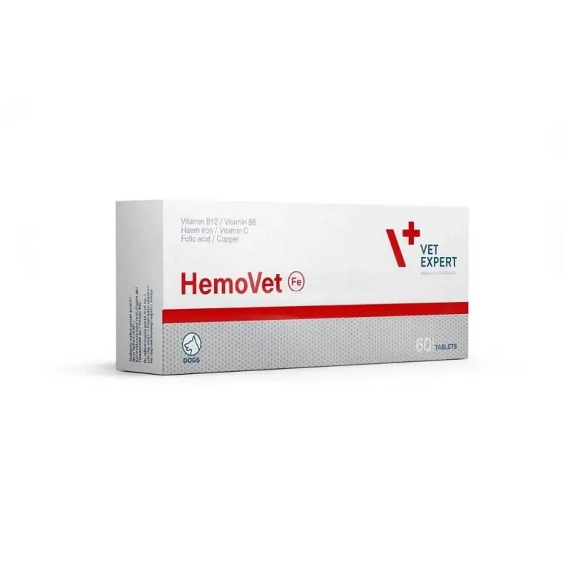 VETEXPERT Hemovet 60 tabletta. Akciós ár