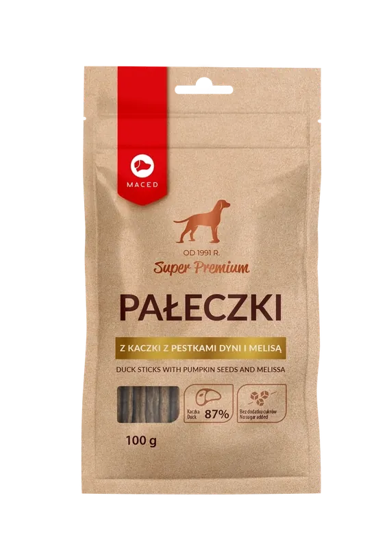 MACED Kacsa rudacskák tökmaggal és citromfűvel 100 g Kedvezmény