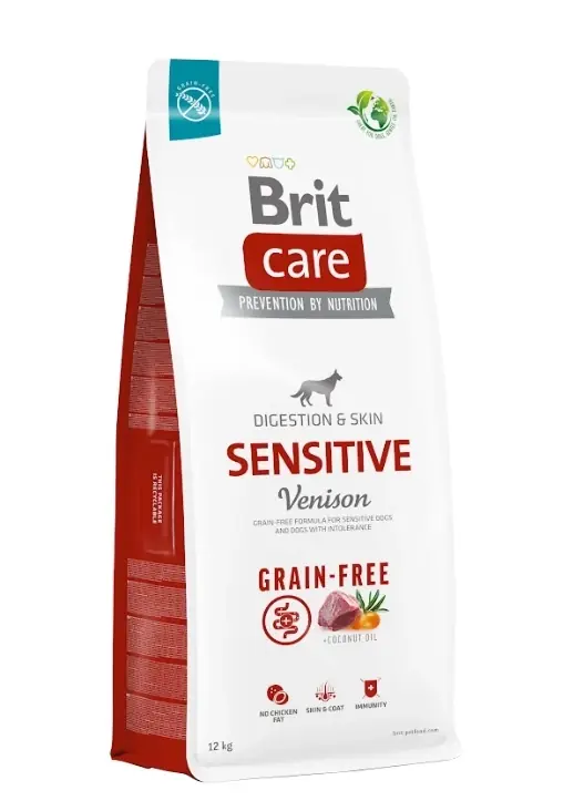 BRIT CARE Gabonamentes érzékeny szarvas 12 kg Ne maradj le
