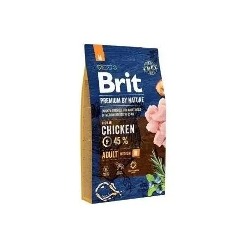 Végkiárusítás Brit Premium By Nature Adult M 8 kg