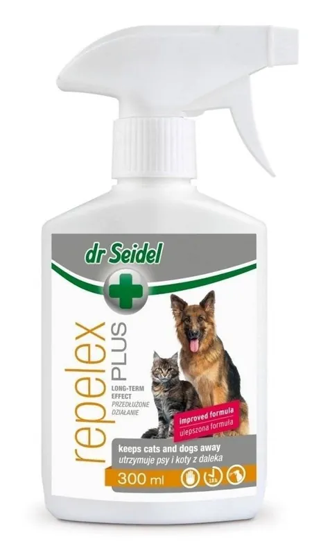 DermaPharm Dr Seidel Repelex Plus állatriasztó folyadék 300 ml Gyors szállítás
