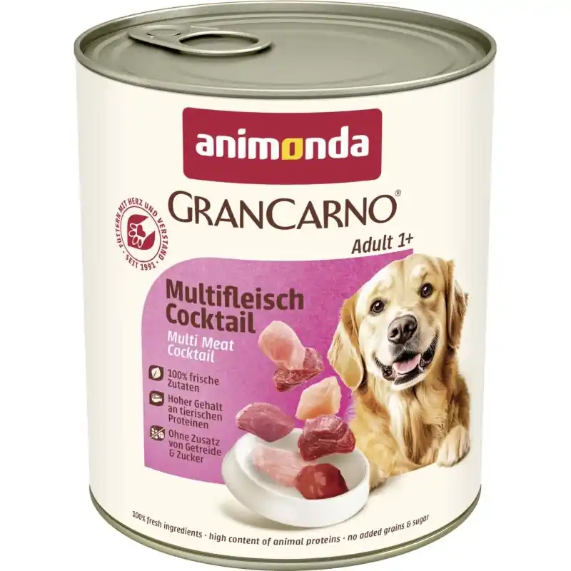 Kedvezményes ár Animonda GranCarno felnőtt kutyahús koktél 800g