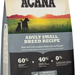 Acana Heritage felnőtt kutyáknak, kis testű fajtáknak 2 kg Exkluzív ajánlat