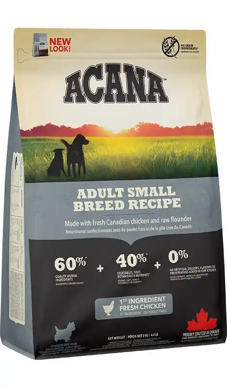 Acana Heritage felnőtt kutyáknak, kis testű fajtáknak 2 kg Exkluzív ajánlat