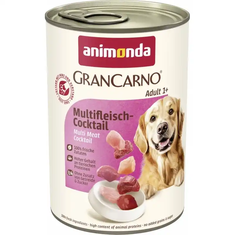 Animonda GranCarno Felnőtt Kutya Hús Koktél 400g Kedvezmény
