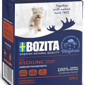 Utolsó esély BOZITA Dog Junior Finom csirke zselében 370g