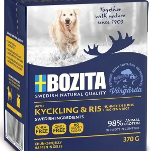Rendeld meg most BOZITA Kutya Csirke és rizs zselében 370 g