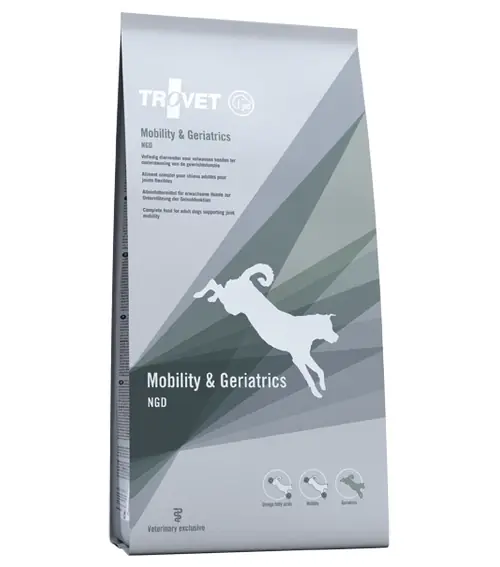 TROVET MGD Mobility & Geriatria kutyáknak 12.5kg Ne maradj le