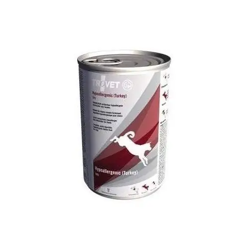TROVET TPD hipoallergén pulyka kutyáknak 400g-os konzervdobozban Akciós ár
