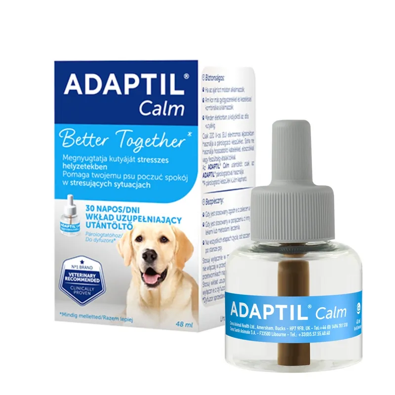 Ceva Animal Health Polska Sp. z o. o. Ceva Animal Health Polska Sp. z O. o. Adaptil diffúzor patron 48ml Gyors kiszállítás