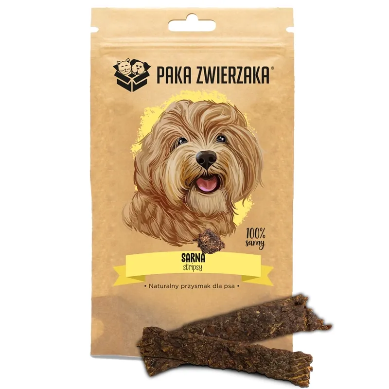 Stripsy Deer állateledel 100% 70 g Árcsökkenés
