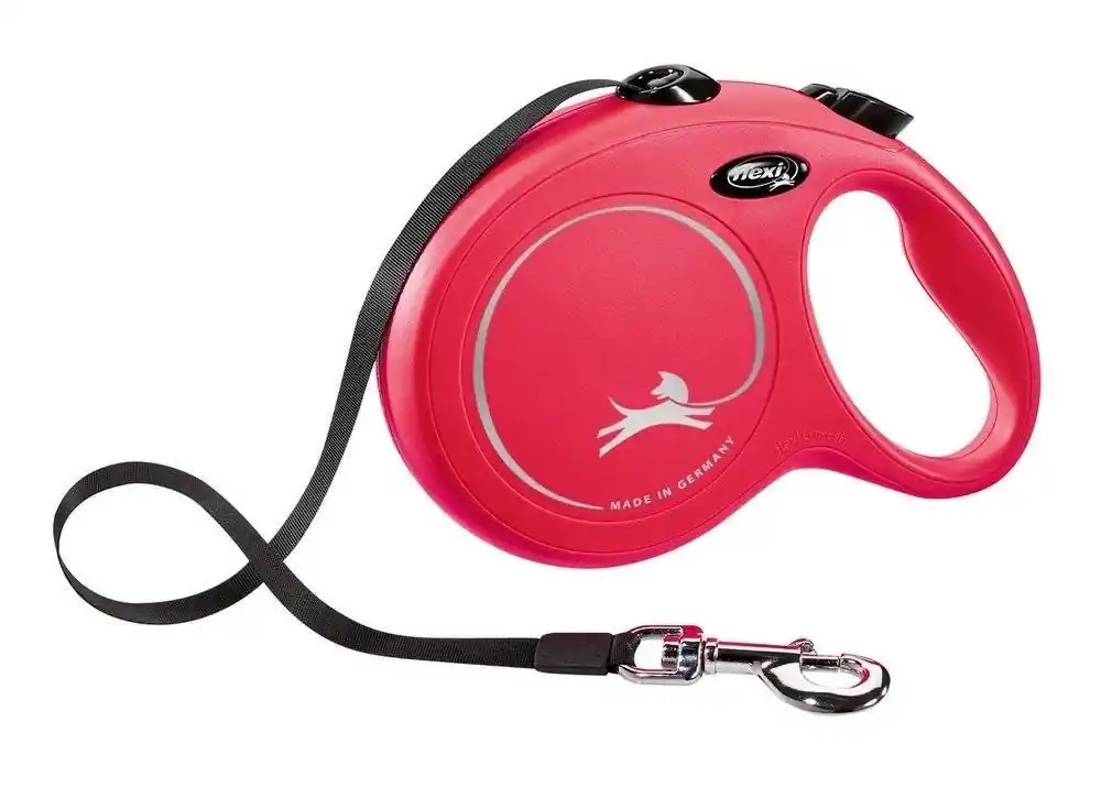 Flexi póráz Új Classic L pánt 8m 50kg-ig Piros Csak ma
