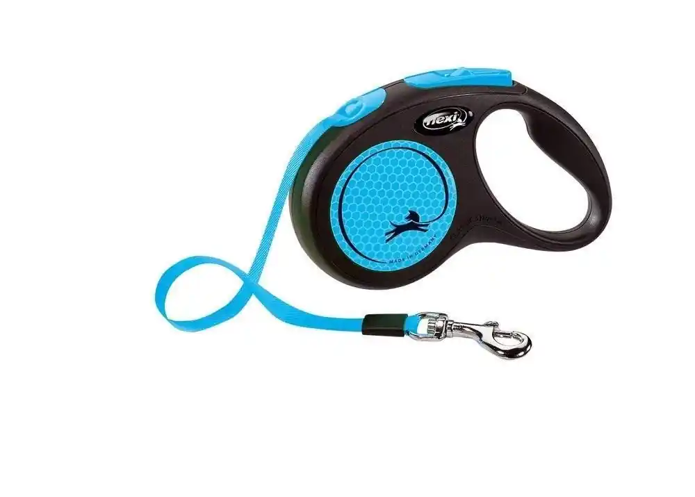 Flexi Leash Classic M heveder 5m 25kg-ig Neon Kék Utolsó esély