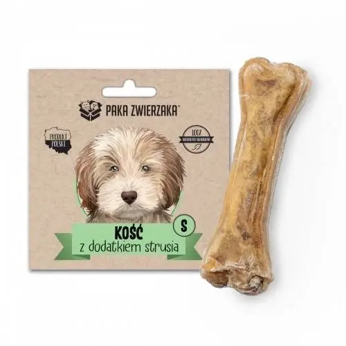 Különleges ajánlat Pet Pack csont strucc hozzáadással S