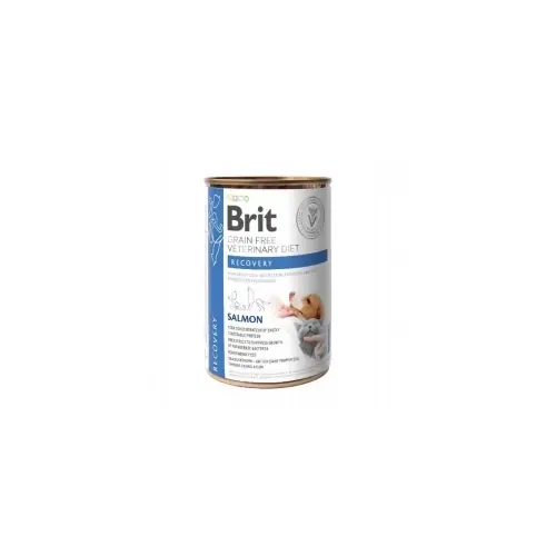 veterinary Brit Grain Free Veterinary Diet Dog/Cat Recovery Lazac 400g Bestseller
