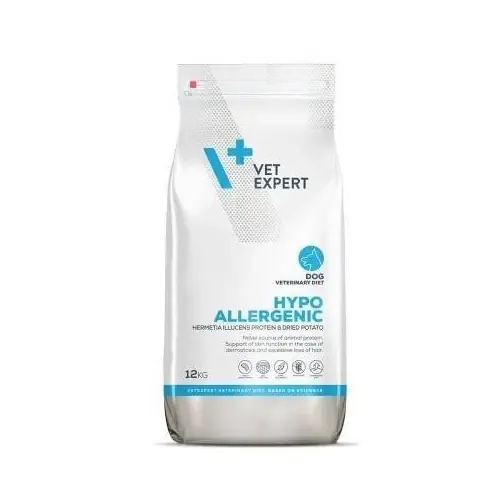 Bestseller VETEXPERT Állatorvosi diéta kutyáknak, hipoallergén, rovarok 12 kg