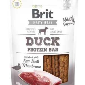 Bestseller Brit Jerky Snack kacsa fehérje szelet 80 g