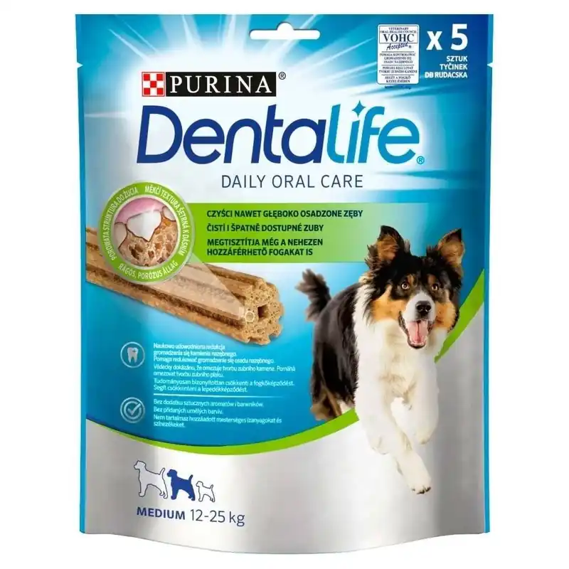 Végkiárusítás PURINA Dentalife Medium 115 g
