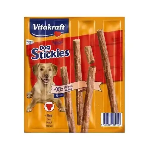 Alacsony ár Vitakraft Dog Stickies marhahús 4x11g
