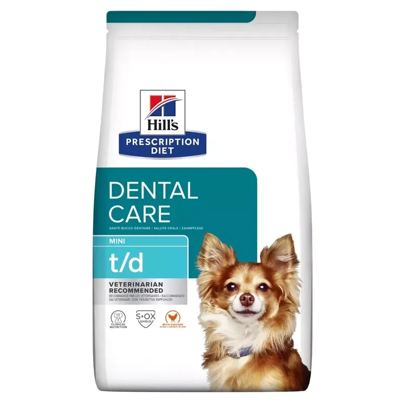 Korlátozott ajánlat HILL‘S PD Prescription Diet Canine t/d Mini Dental Care 3 kg