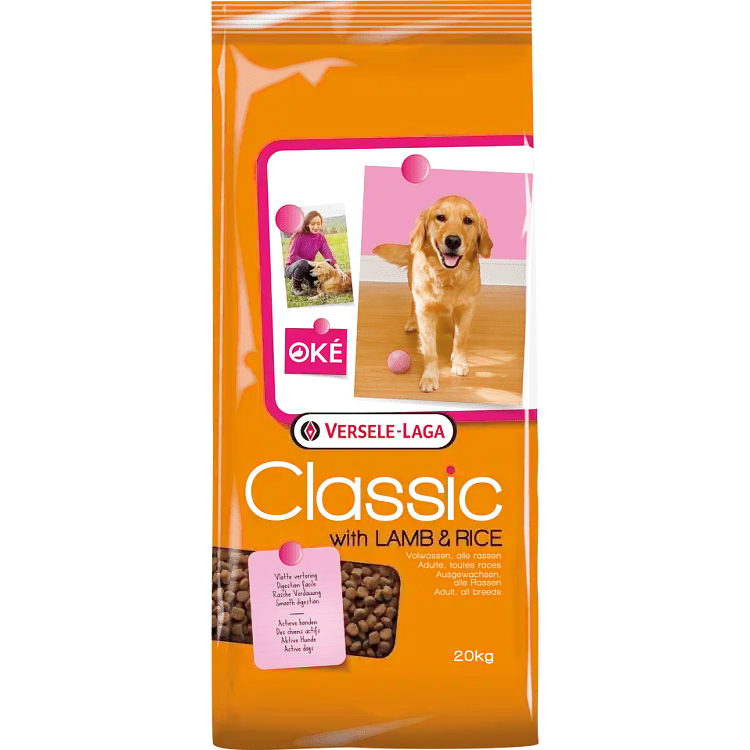Versele Laga Classic Bárány és rizs 20 kg Újdonság