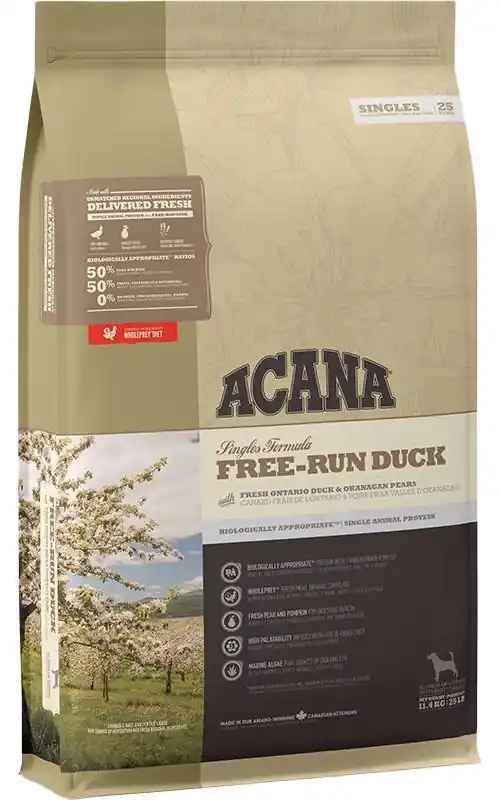 Acana Free-Run Duck 11,4 kg Szezonális akció