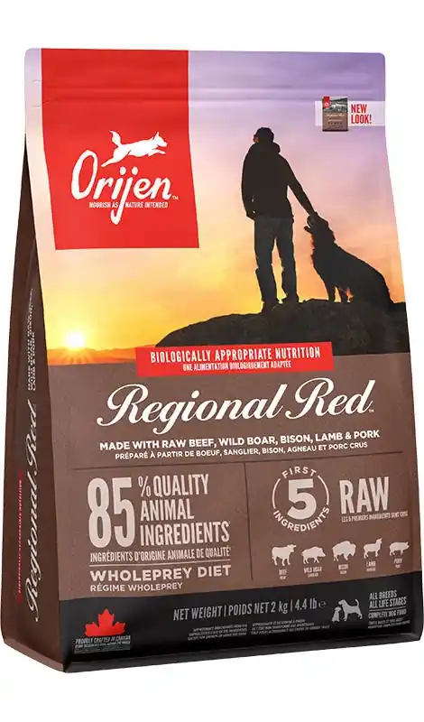 Szuper ajánlat Orijen Regional Red Kutya 2kg