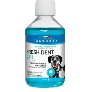 Bestseller Zolux Francodex Fresh Dent szájápoló folyadék kutyák és macskák számára 250 ml