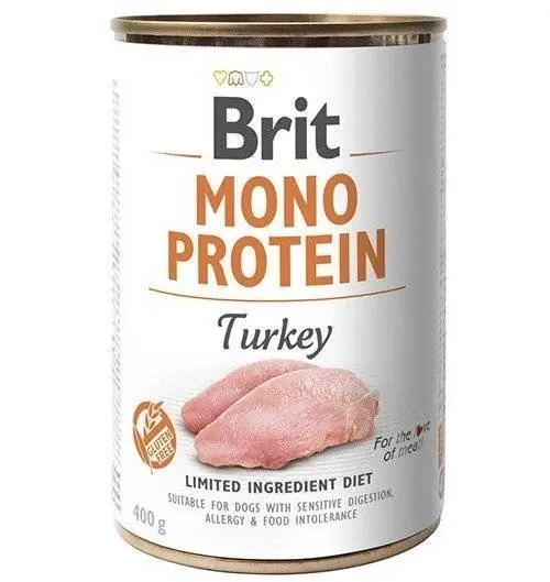 Brit Mono Protein pulykával 400 g Szuper ajánlat