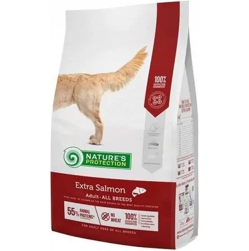 Legnépszerűbb Nature‘s Protection Extra Lazac 2 kg