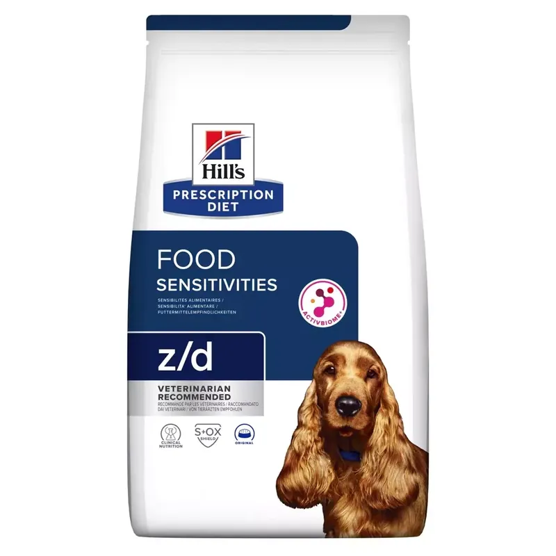 Kedvezmény Hill‘s Prescription Diet z/d kutyáknak 3 kg