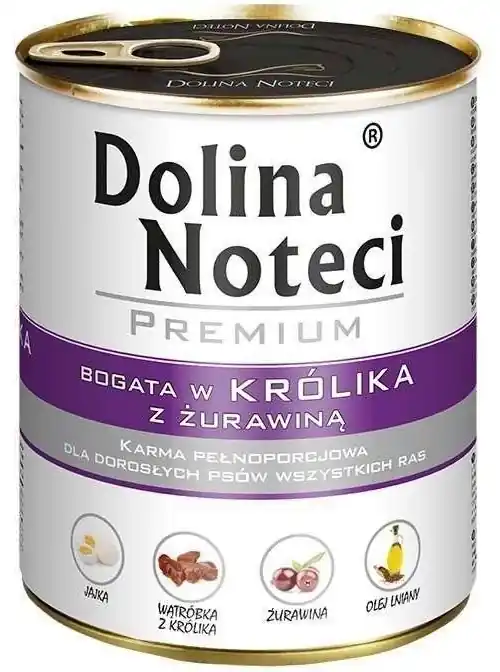 Alacsony ár Dolina Noteci Prémium Nyúl áfonyával 800 g