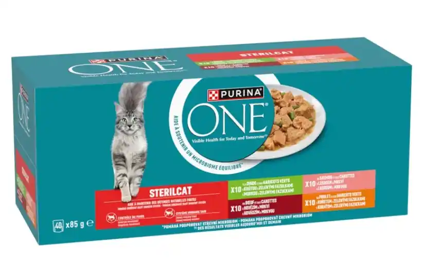 PURINA ONE Sterilcat 40 x 85 g Csak ma