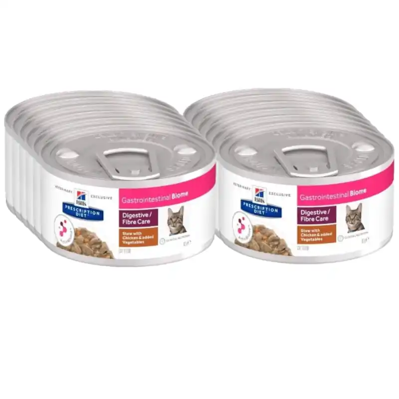 Szezonális akció HILL‘S PD Prescription Diet Gastrointestinal Biome Stew 12x82 g