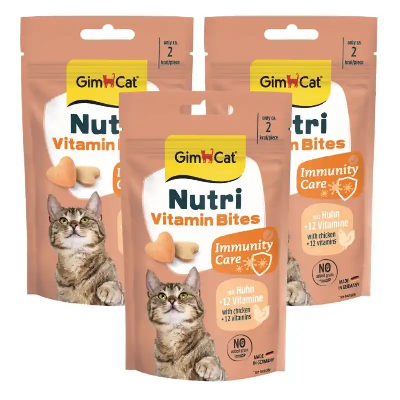 Olcsó GIMCAT Nutri Vitamin Bites 3x40 g