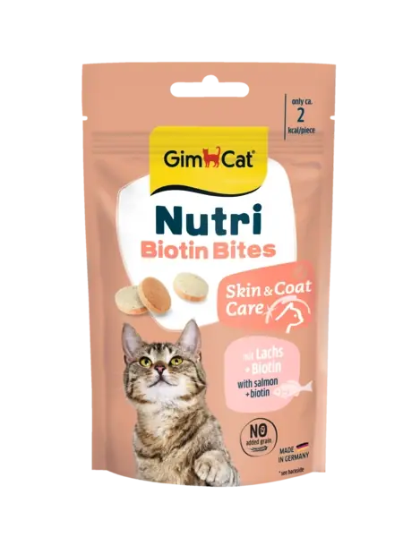 Expressz kézbesítés GIMCAT Nutri Biotin Bites 40 g