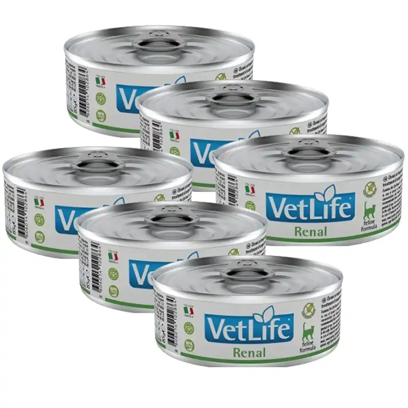 Farmina Vet Life Feline Renal 6x85 g Biztonságos fizetés