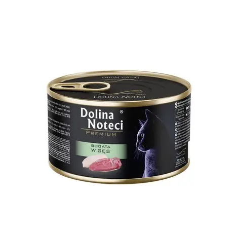 Vedd meg online DOLINA NOTECI Prémium macskáknak libában gazdag 24x185g