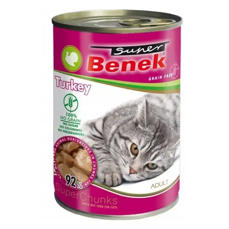Super Benek KOT gabonamentes falatok pulykával szószban 415 g Újdonság
