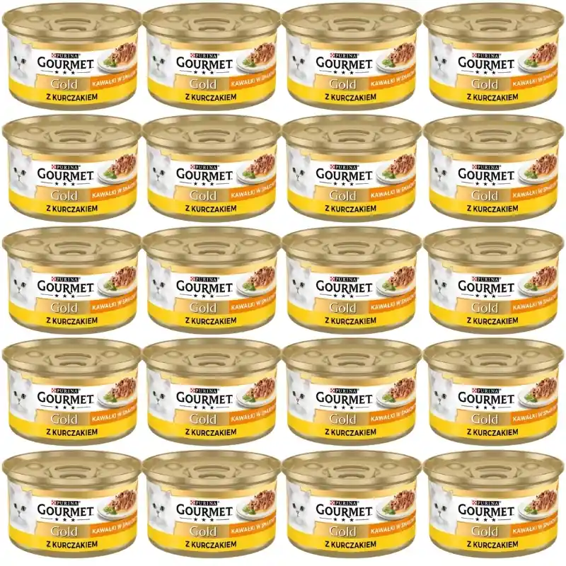 Olcsó Purina Gourmet Gold Sauce Delight csirkével 72x85g